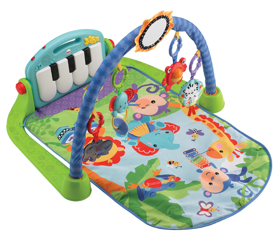 Tapete de Atividades Piano Azul Fisher Price