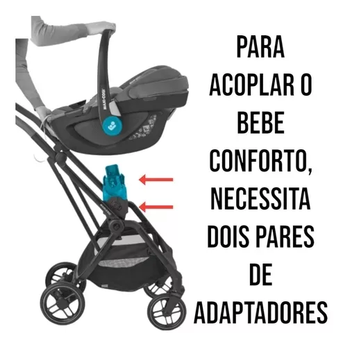 Adaptador Carrinho X bebê conforto (Maxi Cosi - Anna 3) Maxi Cosi