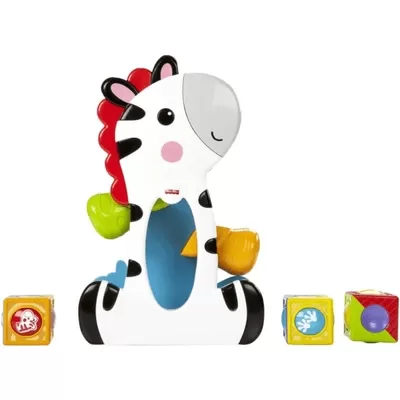 Zebra Com Blocos Surpresa Fisher Price