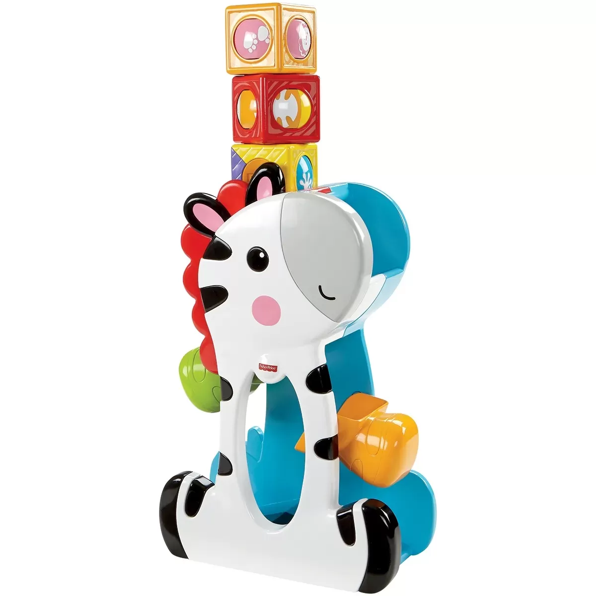 Zebra Com Blocos Surpresa Fisher Price