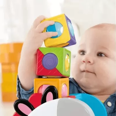 Zebra Com Blocos Surpresa Fisher Price