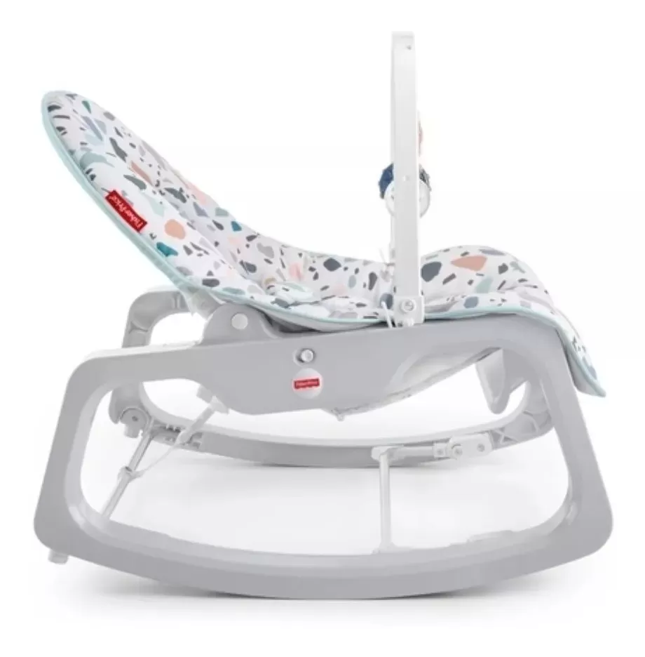 Cadeira De Descanso Bouncer Relaxante Rosa Fisher Price