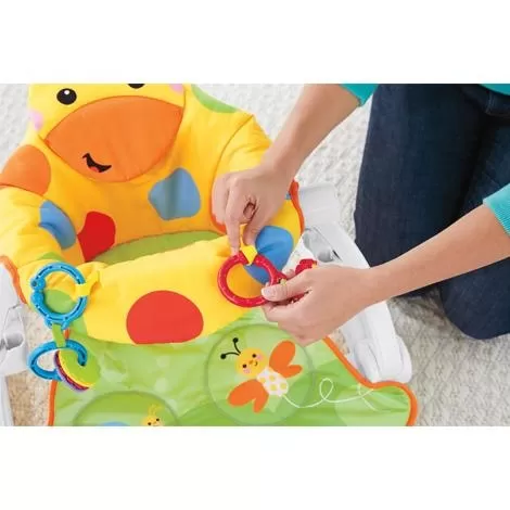 Cadeira Girafa Sente-me no Chão Fisher Price