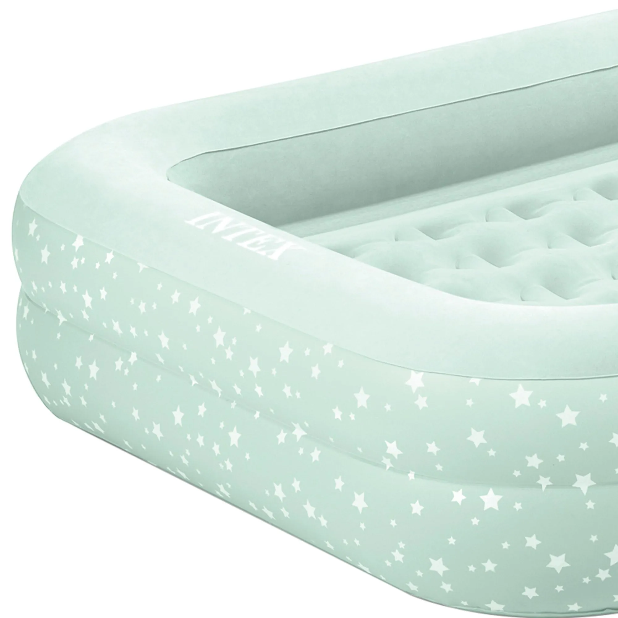 Colchão Inflável Cama Infantil Veludado Noite Feliz Intex