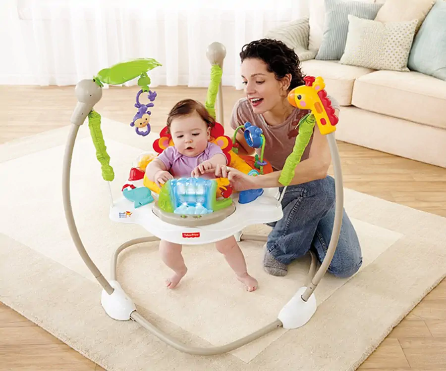 Jumperoo Rain forest Fisher Price - Alugue Toys