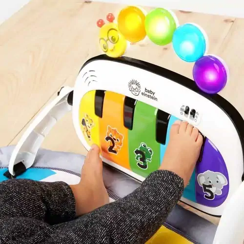 Tapete de Atividades 4-in-1 Kickin Tunes com Piano Musical Baby Einstein