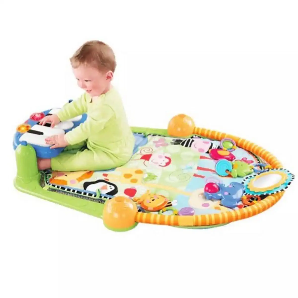 Tapete de Atividades Piano Laranja Fisher Price