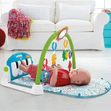 Tapete de Atividades Piano (Branco e Azul) Fisher Price